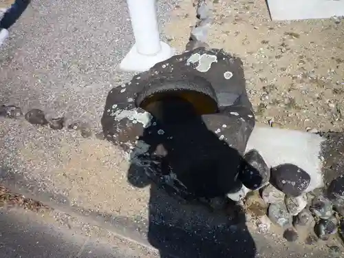 芭蕉天神社の手水舎