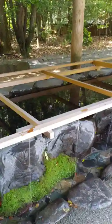 伊勢神宮内宮(皇大神宮)の手水舎