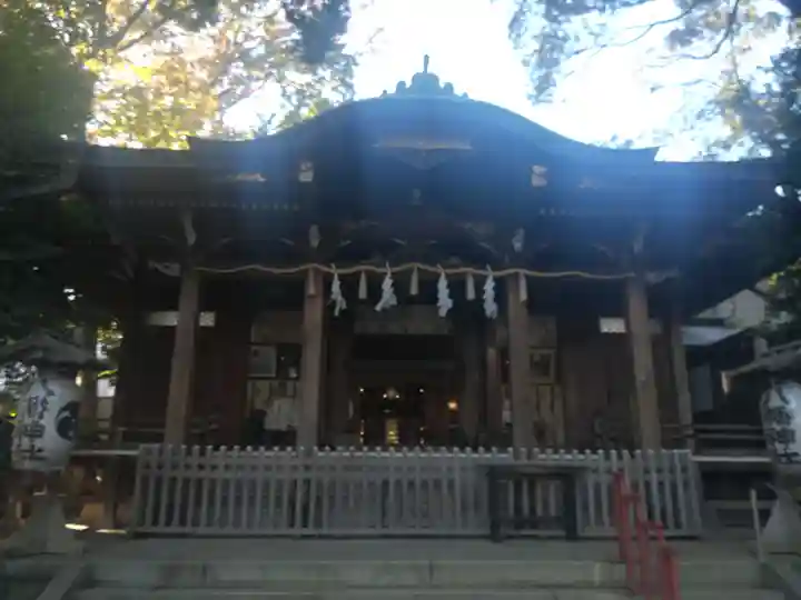 中目黒八幡神社の本殿・本堂