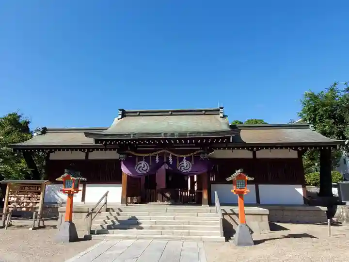 筒井八幡神社の本殿・本堂