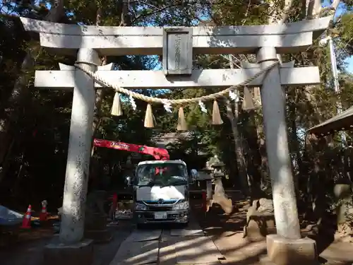 七百餘所神社 の鳥居