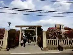 小村井 香取神社の鳥居