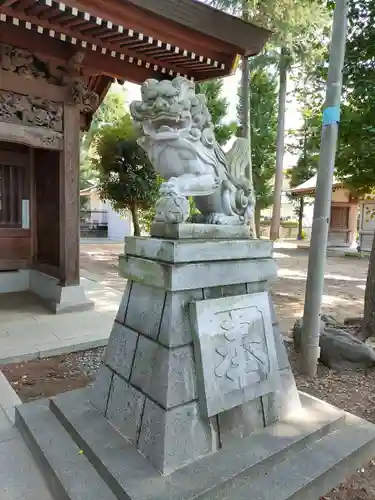 小野神社の狛犬