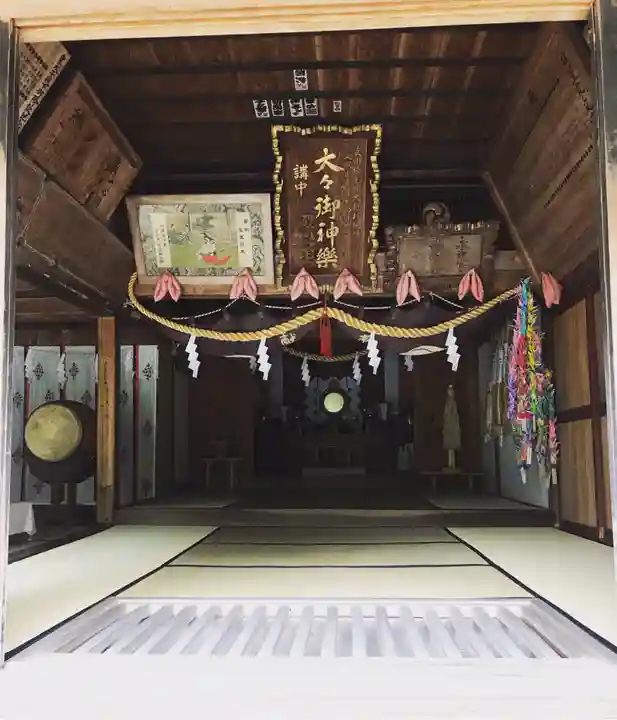 賀蘇山神社の本殿・本堂