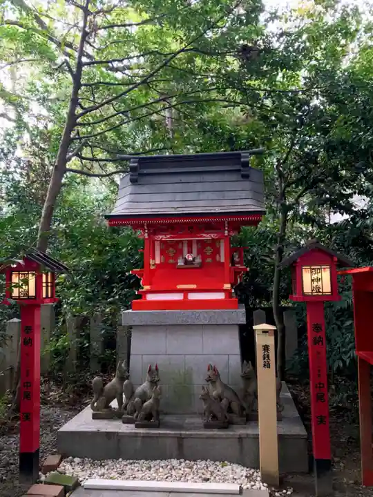 萩原神社の本殿・本堂