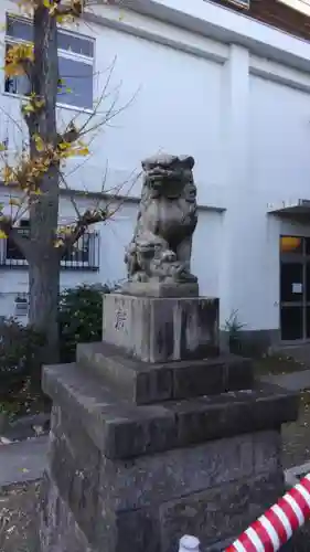 小谷野神社の狛犬