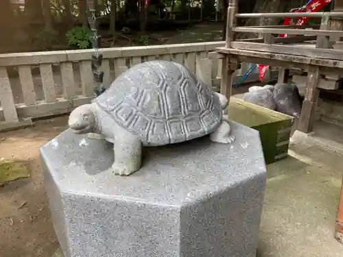 亀岡八幡宮（亀岡八幡神社）の像