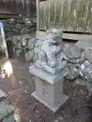 篠畑神社の狛犬