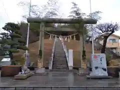 山田神社の鳥居