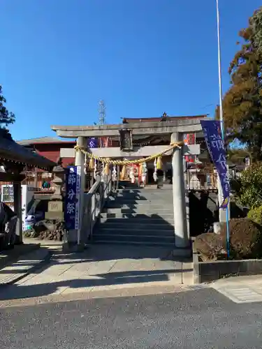 武蔵第六天神社の鳥居