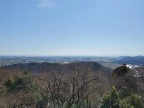 太平山神社の景色