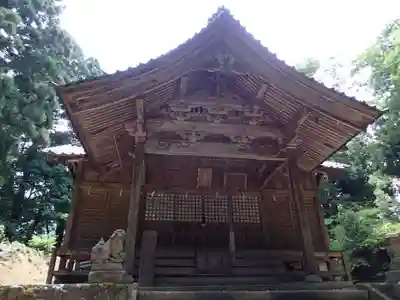 長岡神社・八幡神社・天御布須麻神社の本殿・本堂