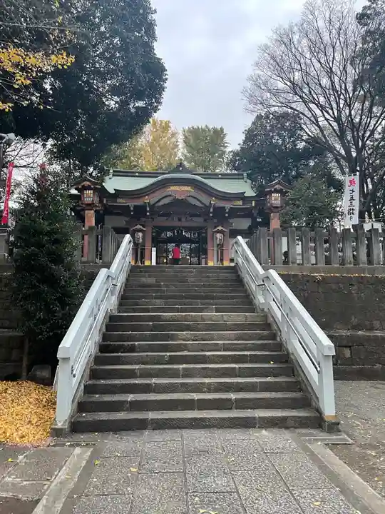 北澤八幡神社の本殿・本堂