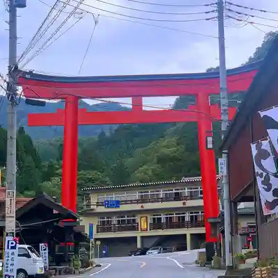 榛名神社の鳥居