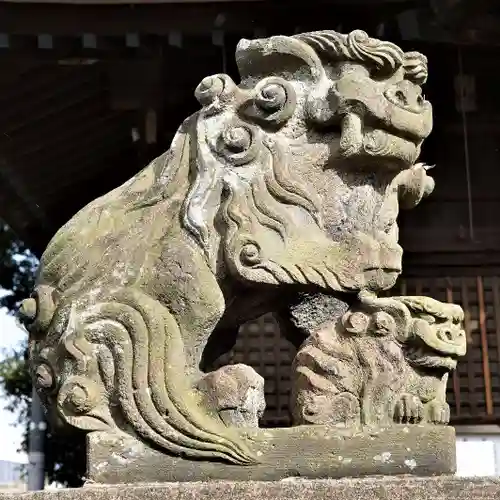 阿邪訶根神社の狛犬