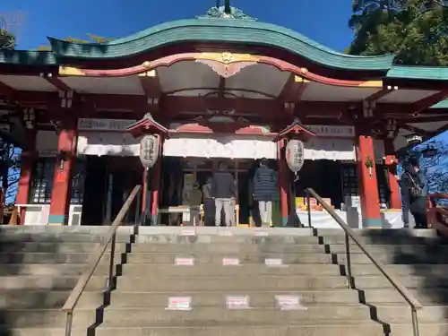 多摩川浅間神社の本殿・本堂