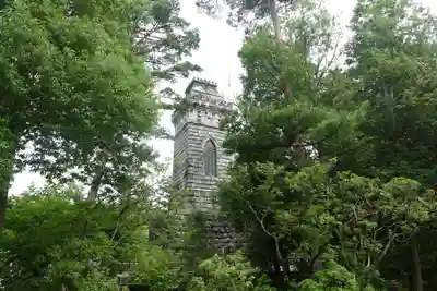 宮城縣護國神社の塔