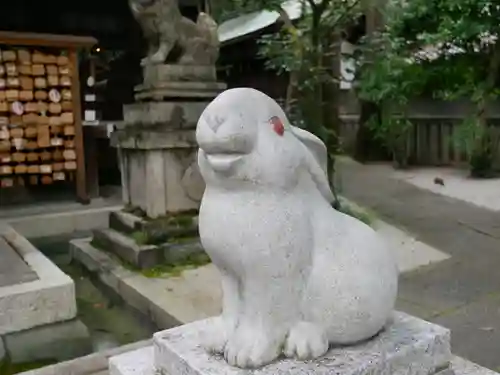 岡崎神社の狛犬