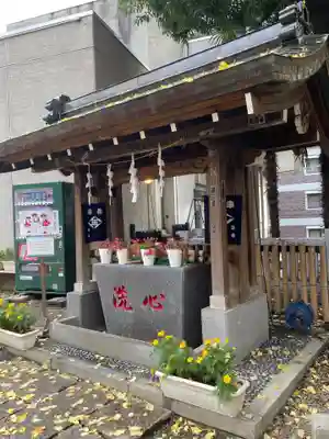 高円寺氷川神社の手水舎