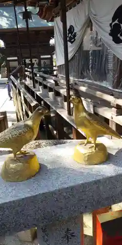 日牟禮八幡宮の狛犬