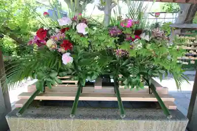 松陰神社の手水舎