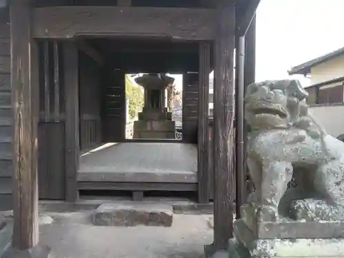 金川水神社の狛犬