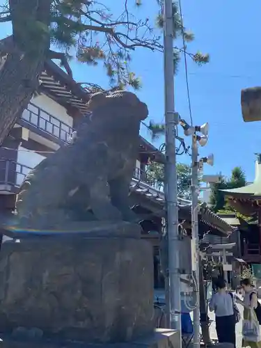 羽田神社の狛犬