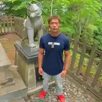 武蔵御嶽神社の狛犬