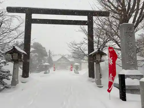 烈々布神社の初詣