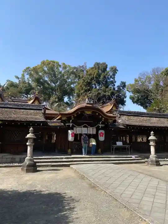 平野神社の本殿・本堂