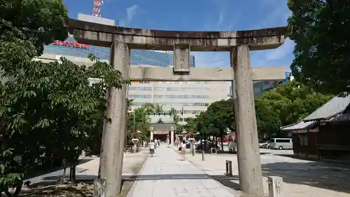 警固神社の鳥居