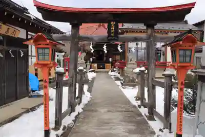 大鏑神社の鳥居
