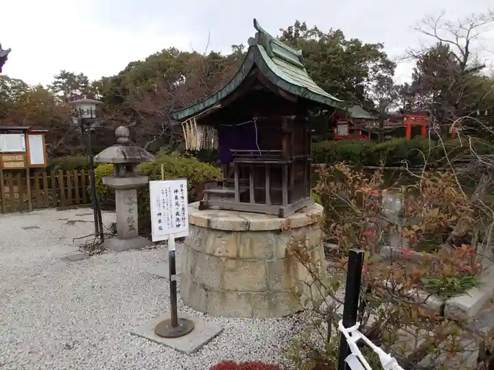 神泉苑の末社・摂社