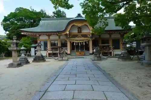 龍田神社の本殿