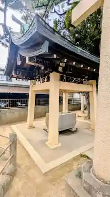 柴又八幡神社の手水舎