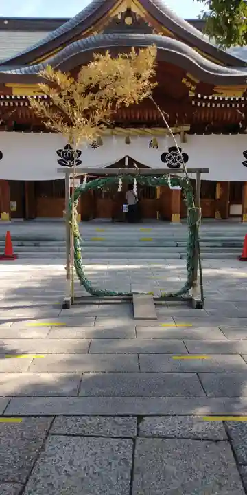 岸城神社の本殿・本堂