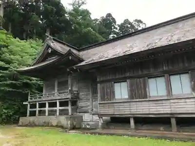 大神山神社奥宮の本殿・本堂
