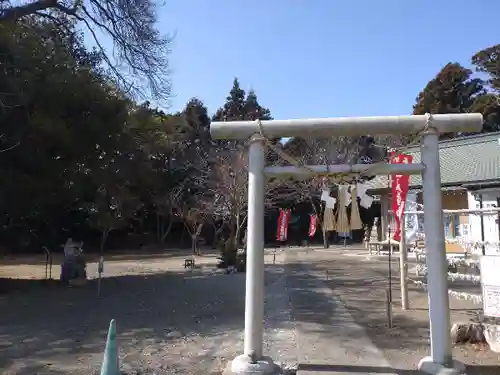 植田八幡神社の鳥居