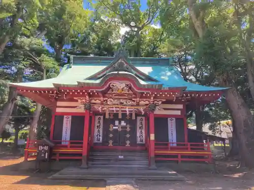 部田神社の本殿