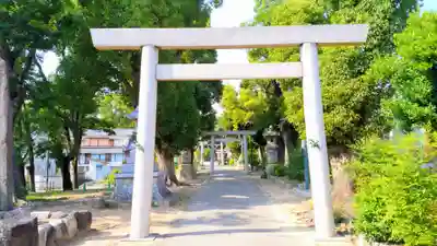 津賀田神社の鳥居