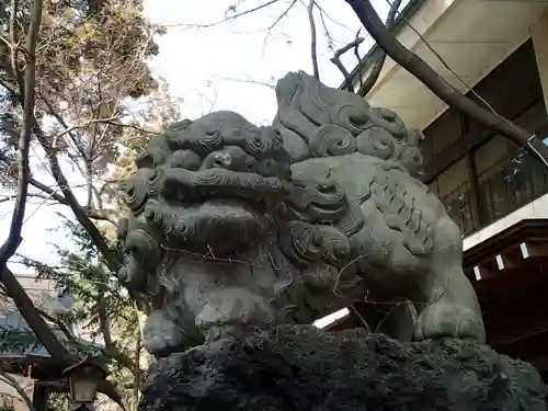 渋川八幡宮の狛犬