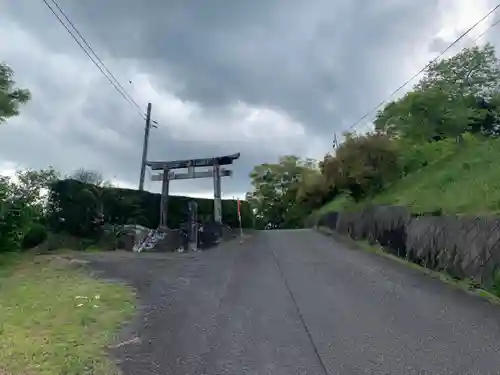 神社(名称不明)の鳥居