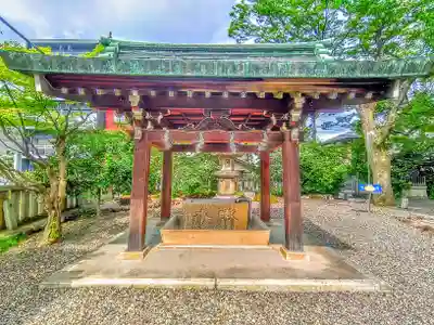 溝旗神社（肇國神社）の手水舎