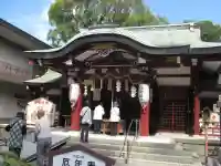 開口神社の本殿・本堂