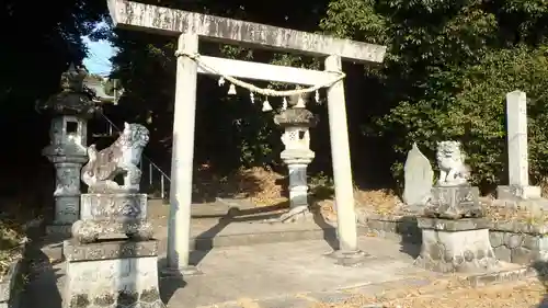 熊野神社（亀首町）の鳥居