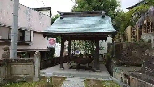 安積國造神社の手水