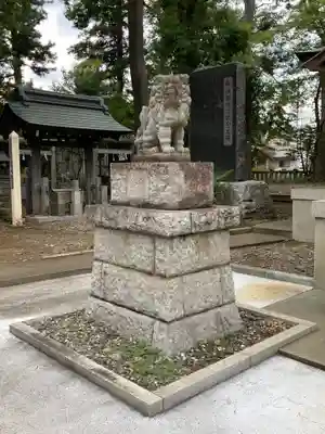 大泉氷川神社の狛犬