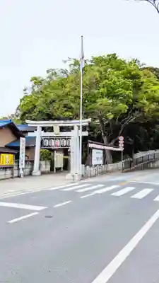 検見川神社の鳥居
