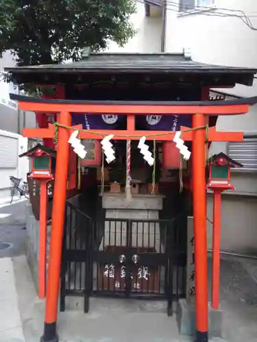 睦稲荷神社の鳥居