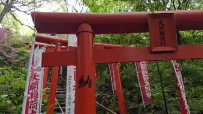 天開稲荷社の鳥居